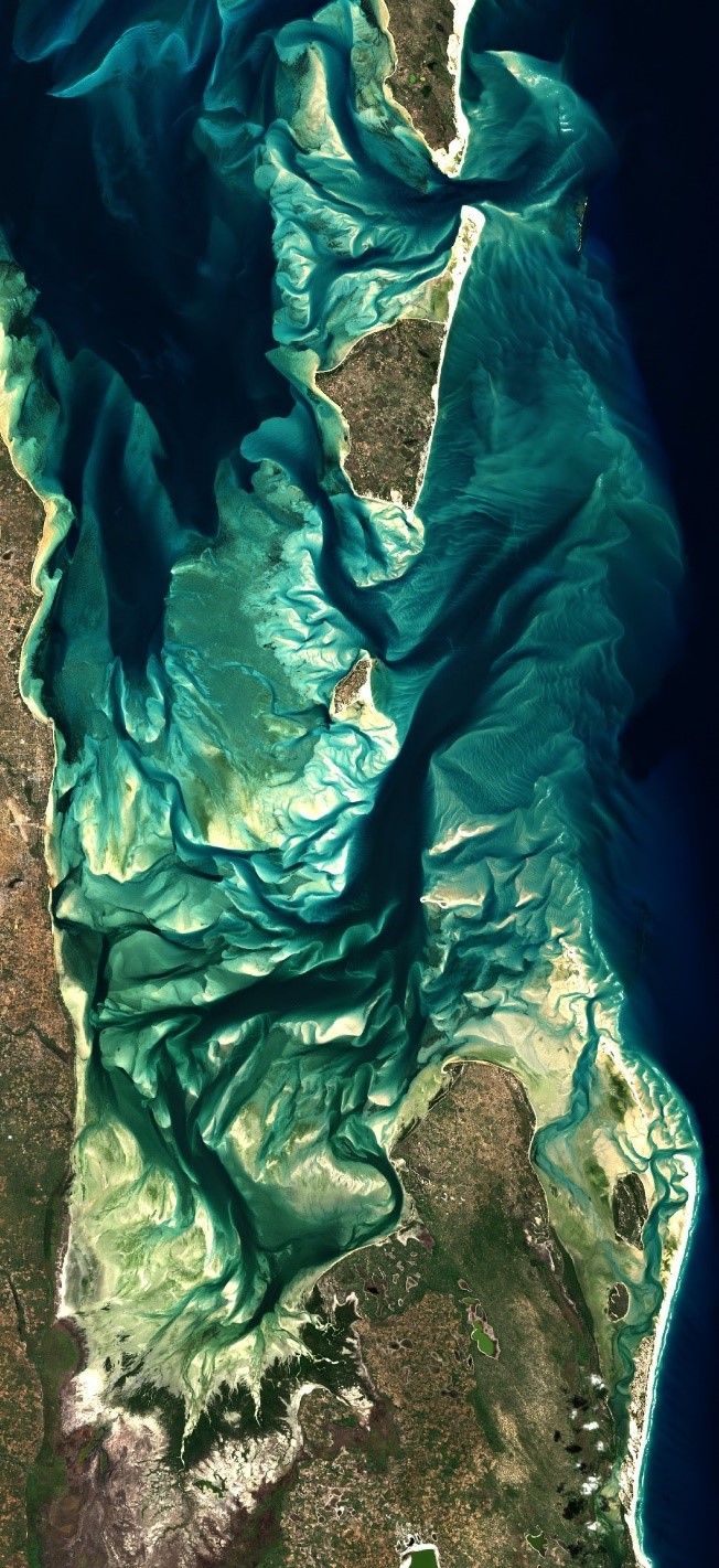 Sentinel 2 satellite image